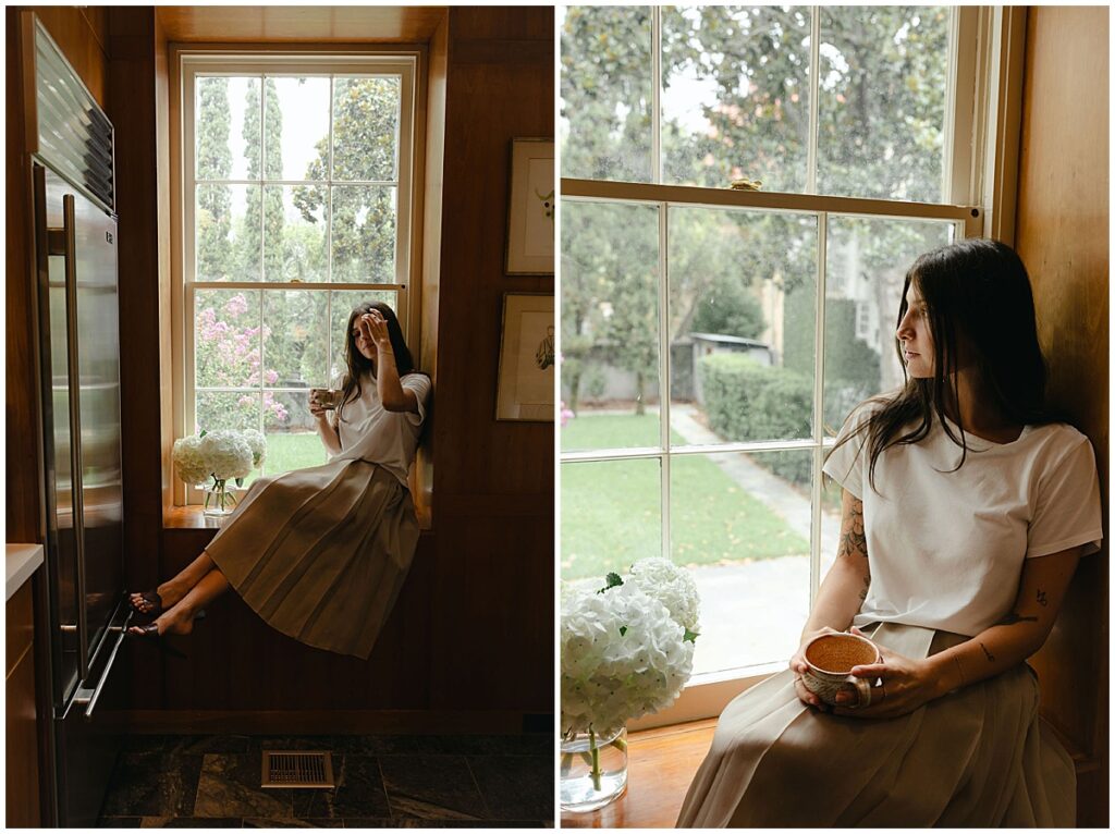 Branding photoshoot for wellness business. Photography by Emily Barnes, owner of Emily B Creative.