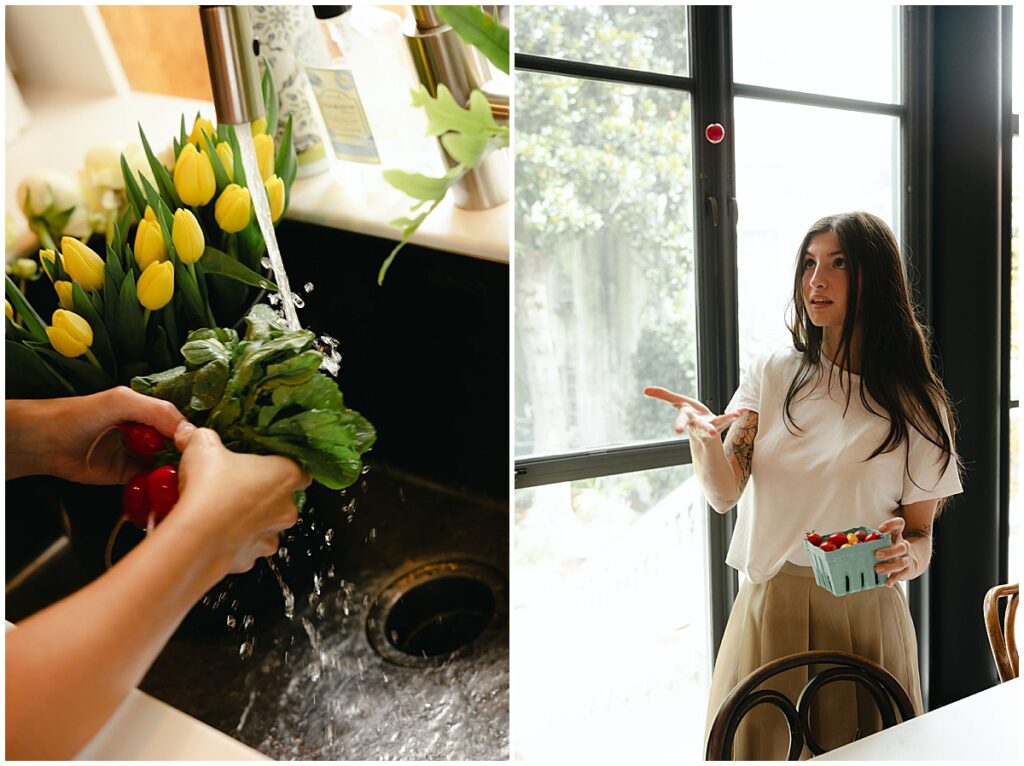 Branding photoshoot for wellness business. Photography by Emily Barnes, owner of Emily B Creative.