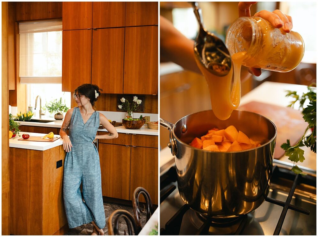 Branding photoshoot for wellness business. Photography by Emily Barnes, owner of Emily B Creative.