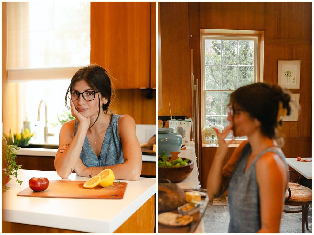 Branding photoshoot for wellness business. Photography by Emily Barnes, owner of Emily B Creative.