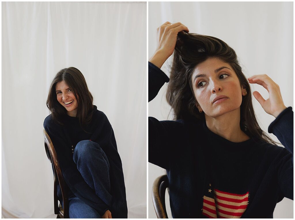 Branding photoshoot for wellness business. Photography by Emily Barnes, owner of Emily B Creative.