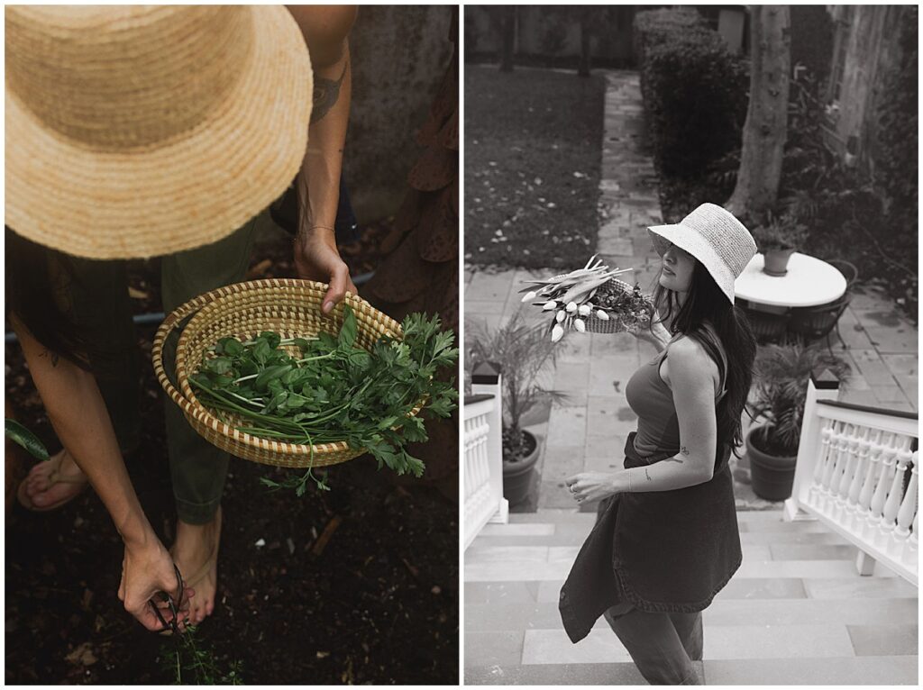 Branding photoshoot for wellness business. Photography by Emily Barnes, owner of Emily B Creative.