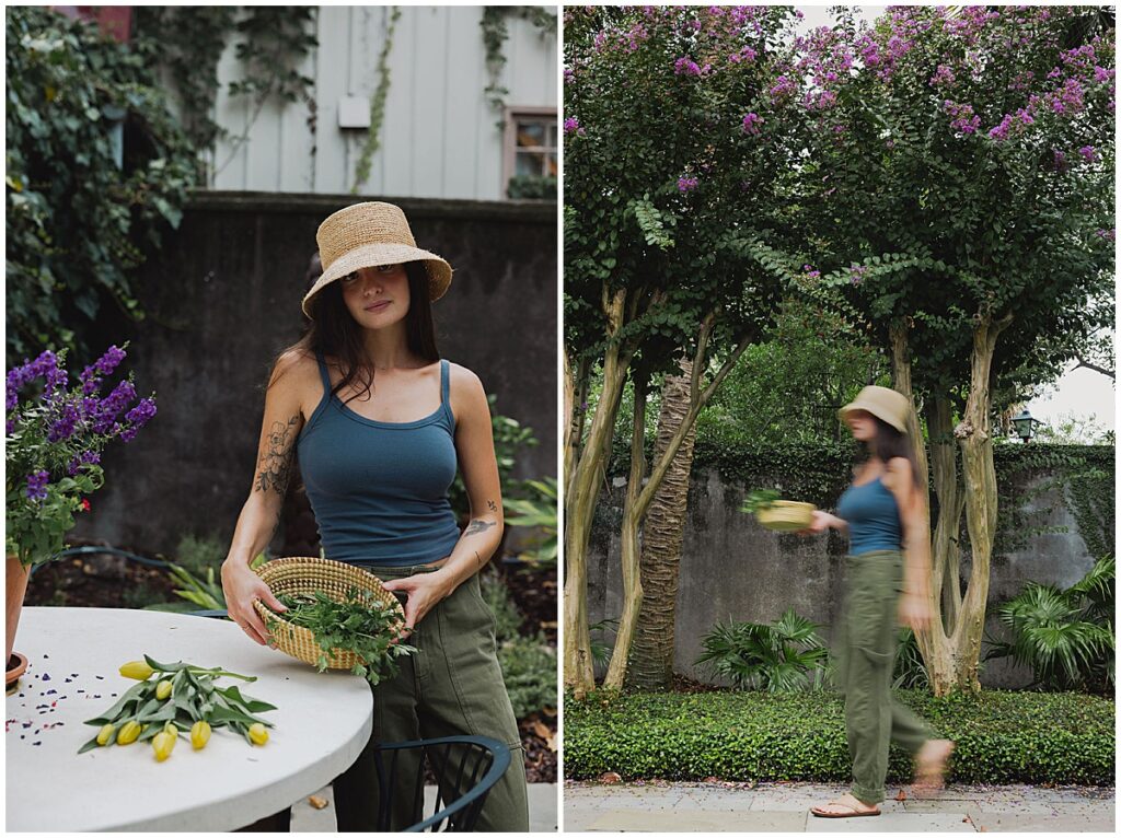 Branding photoshoot for wellness business. Photography by Emily Barnes, owner of Emily B Creative.